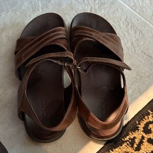 Ecco Brown Men's Sandals